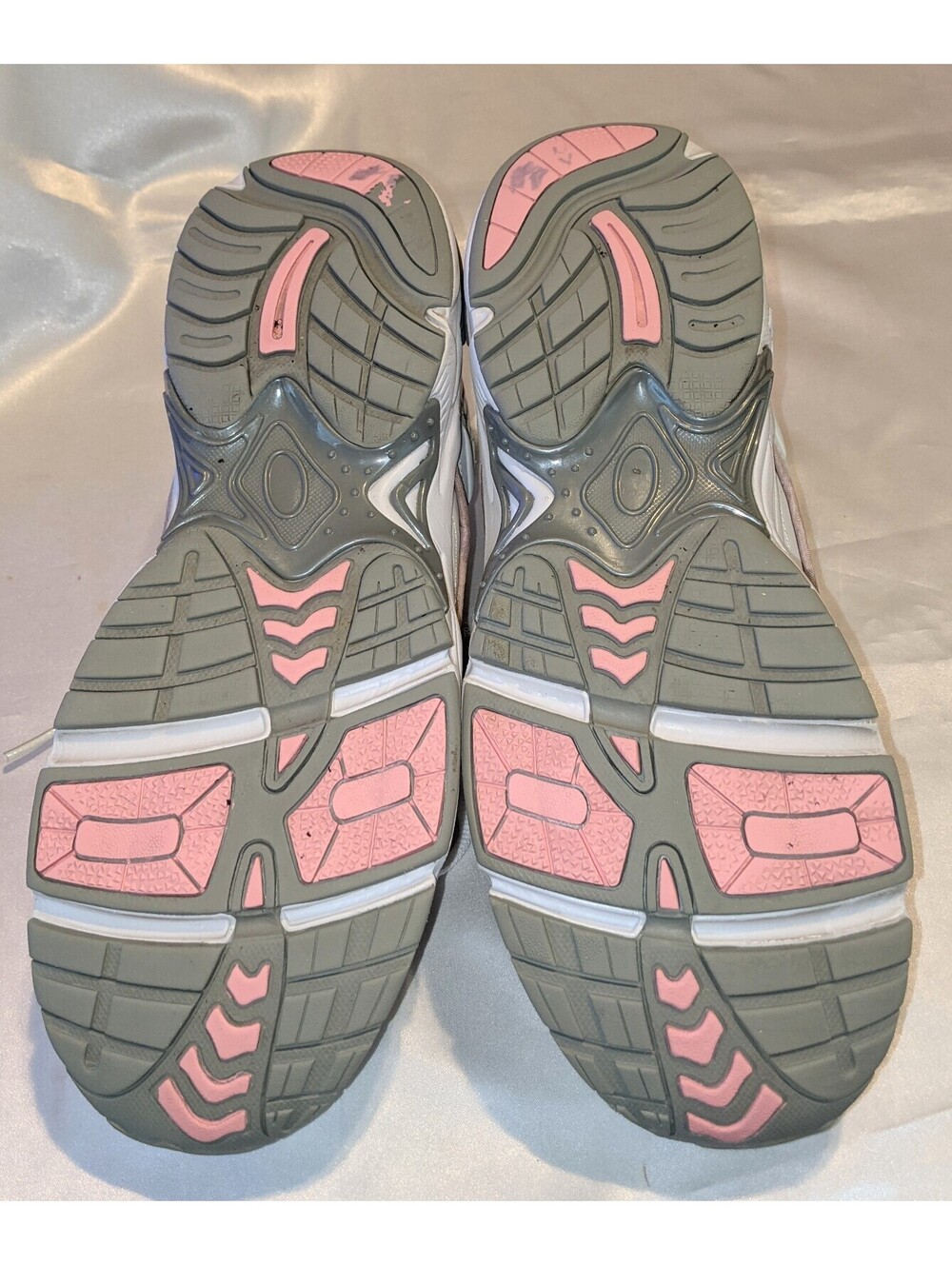 VIONIC Women's 23Walk White/Pink Leather Orthopedic Sneakers Shoes Size 11 EUC - Picture 5 of 8